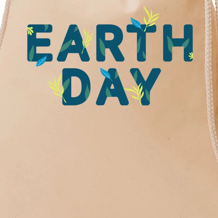 Earth Day Nature Drawstring Bag