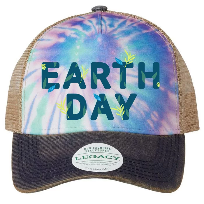 Earth Day Nature Legacy Tie Dye Trucker Hat