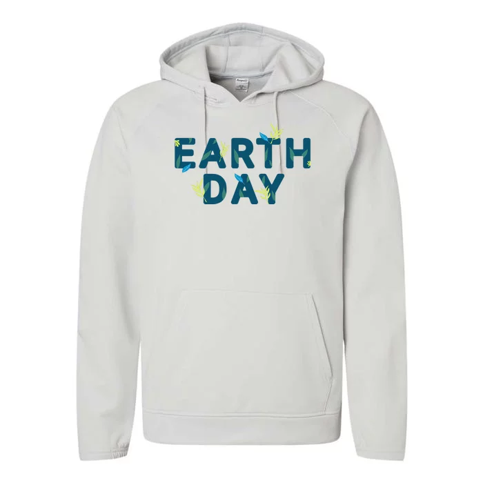 Earth Day Nature Performance Fleece Hoodie