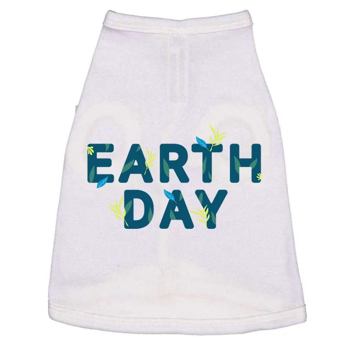 Earth Day Nature Doggie Tank