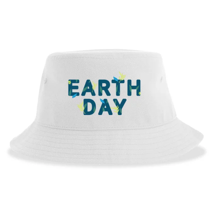 Earth Day Nature Sustainable Bucket Hat