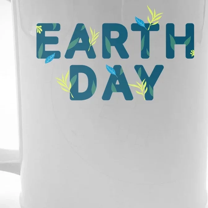 Earth Day Nature Front & Back Beer Stein