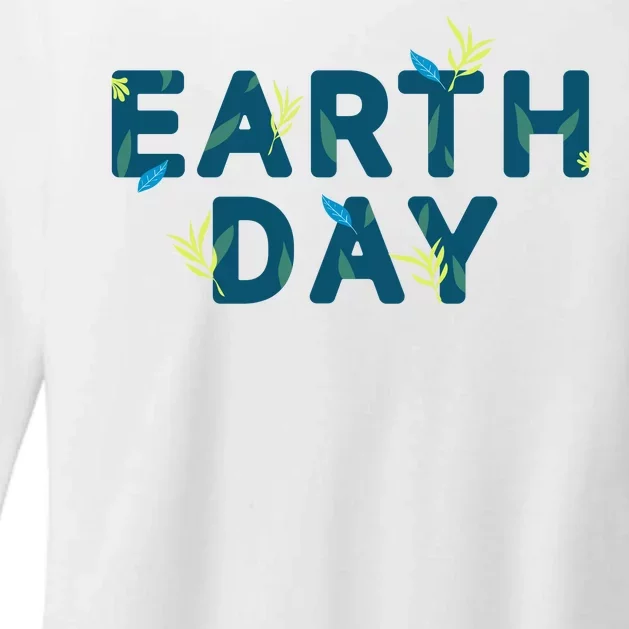 Earth Day Nature Womens CVC Long Sleeve Shirt