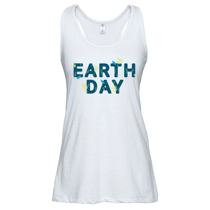 Earth Day Nature Ladies Essential Flowy Tank