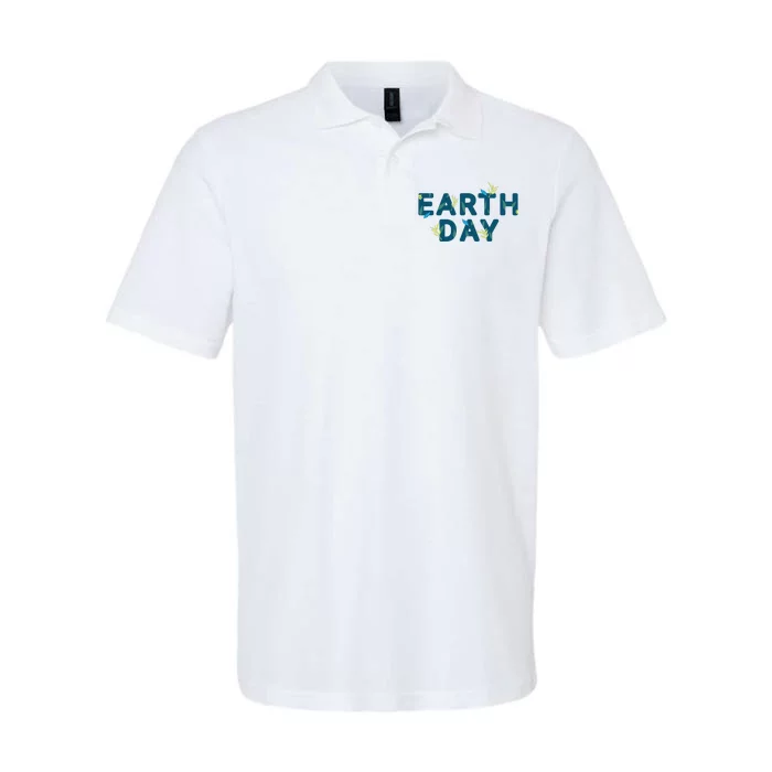 Earth Day Nature Softstyle Adult Sport Polo