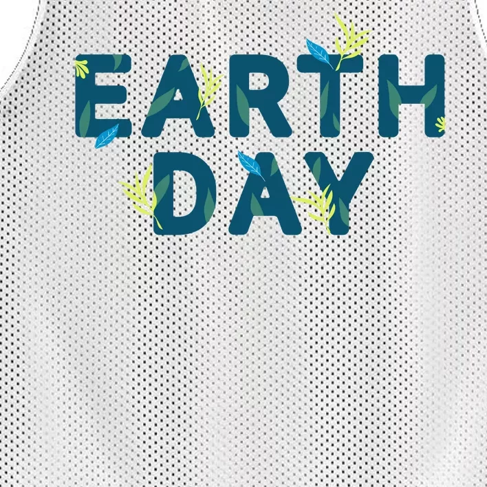 Earth Day Nature Mesh Reversible Basketball Jersey Tank