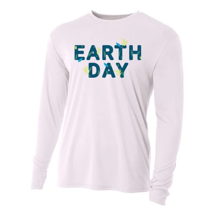 Earth Day Nature Cooling Performance Long Sleeve Crew