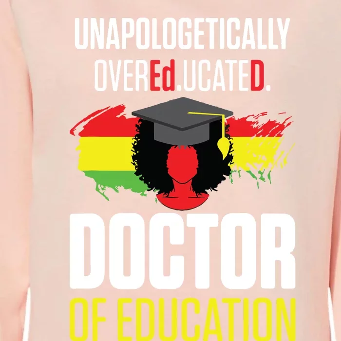 EdD Doctor Of Education Educated Doctorate Graduation Womens California Wash Sweatshirt