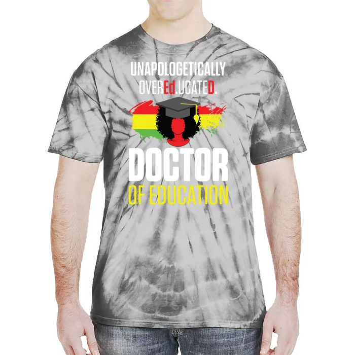 EdD Doctor Of Education Educated Doctorate Graduation Tie-Dye T-Shirt