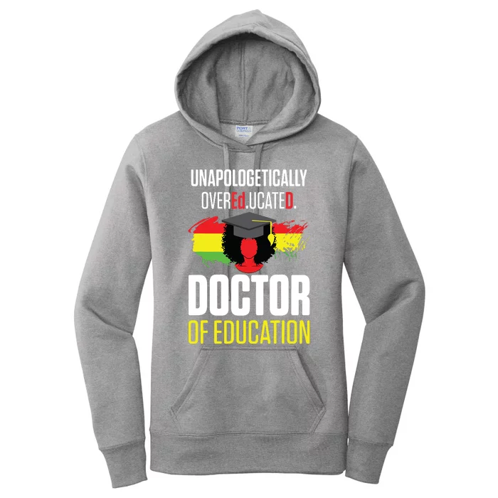 EdD Doctor Of Education Educated Doctorate Graduation Women's Pullover Hoodie