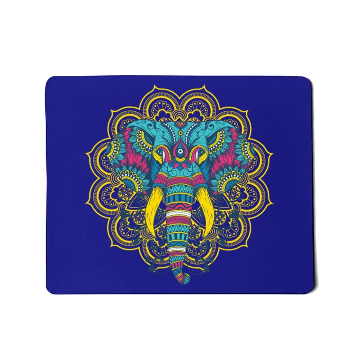 Elephant Dala Oriental Indian African Hinduism Yoga Gift Cool Gift Mousepad