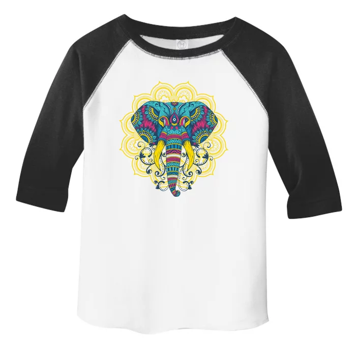 Elephant Dala Oriental Indian African Hinduism Yoga Gift Cool Gift Toddler Fine Jersey T-Shirt