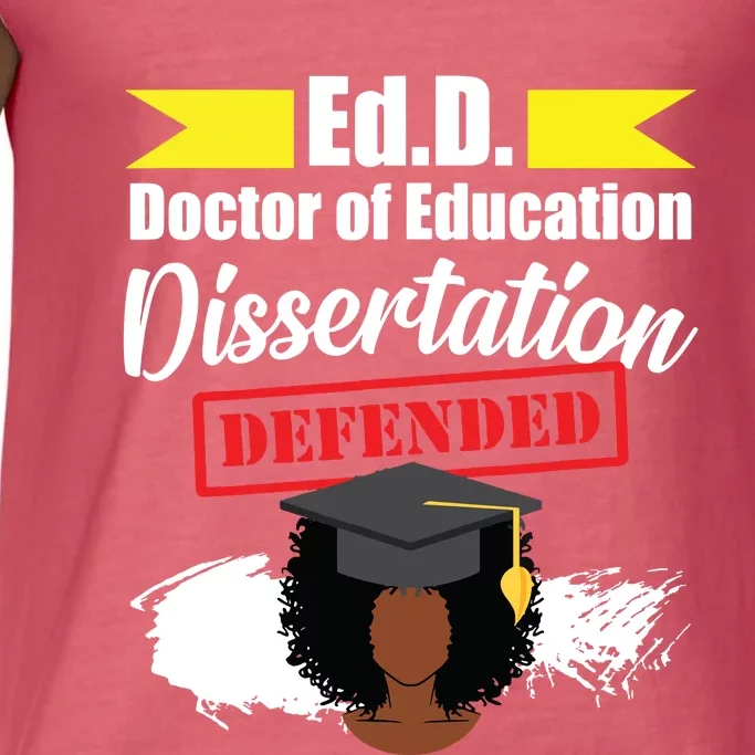 Edd Doctor Of Education Defended Doctorate Graduation Comfort Colors® Tank Top