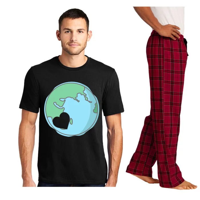 Earth Day One Love Protect The Nature Save Earth Lover Gift Funny Gift Pajama Set