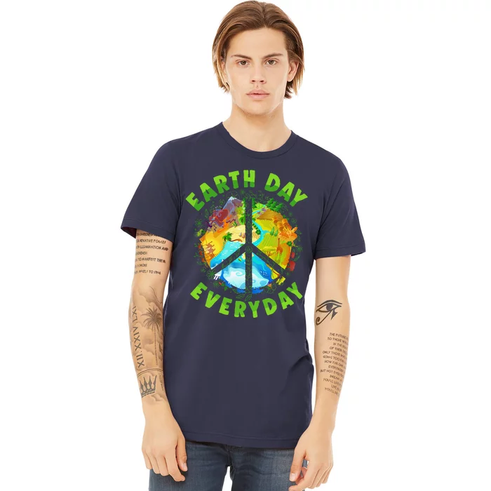 Earth Day Planet Anniversary Everyday Womens Premium T-Shirt