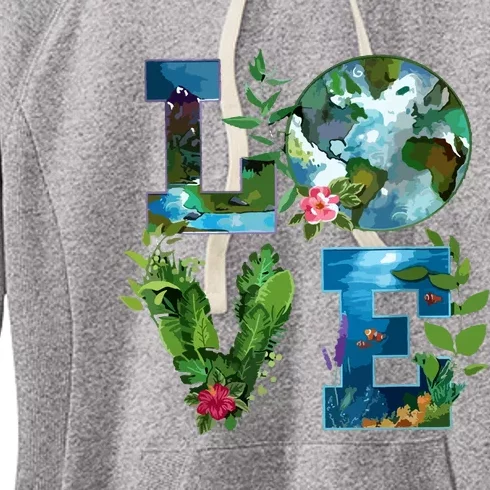 Earth Day Planet Anniversary Earth Day Everyday Women's Fleece Hoodie