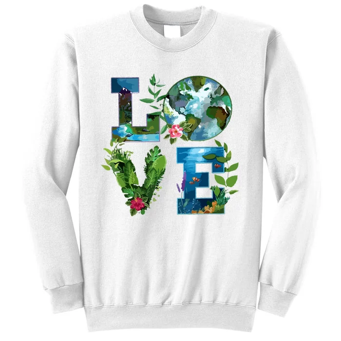 Earth Day Planet Anniversary Earth Day Everyday Sweatshirt