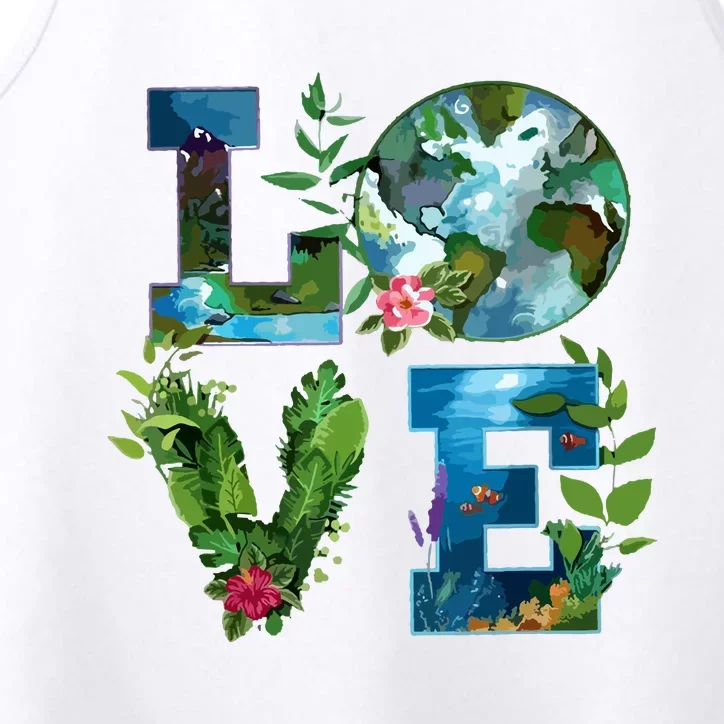 Earth Day Planet Anniversary Earth Day Everyday Performance Tank