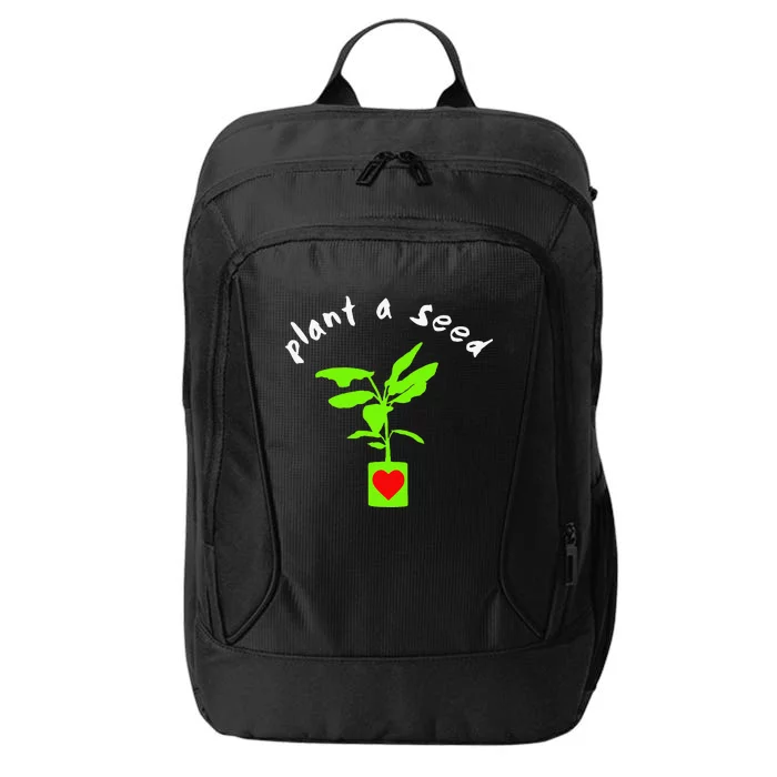 Earth Day Plant A Seed Tree Planting City Backpack