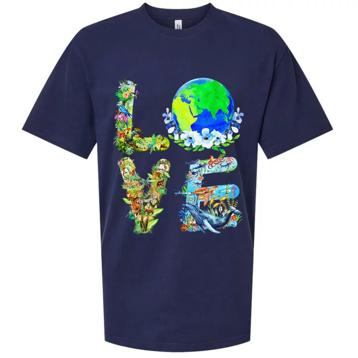 Earth Day Planet Anniversary Earth Day Everyday Sueded Cloud Jersey T-Shirt