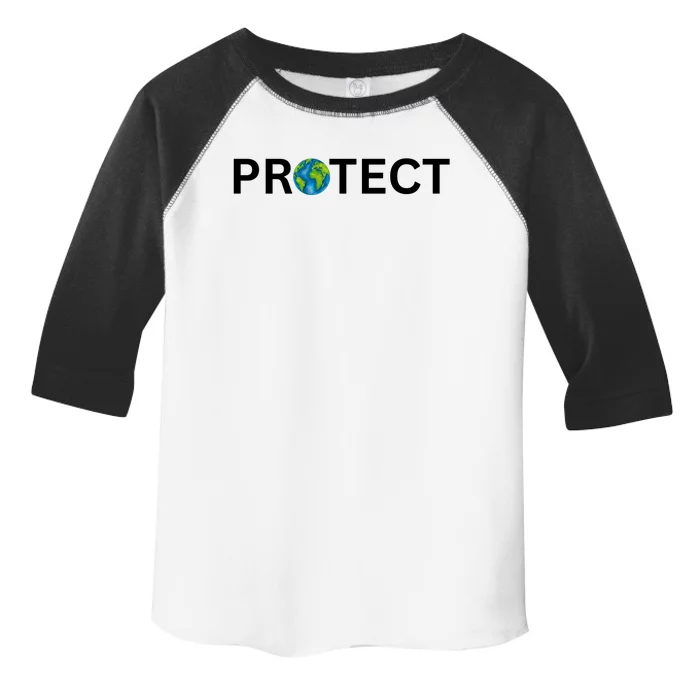 Earth Day Protect Earth Toddler Fine Jersey T-Shirt