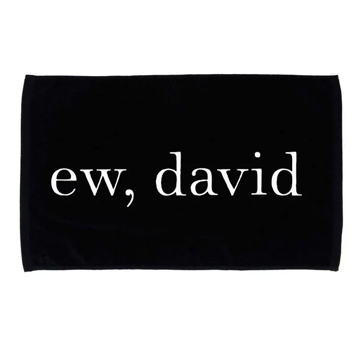 Ew David Pop Culture Microfiber Hand Towel