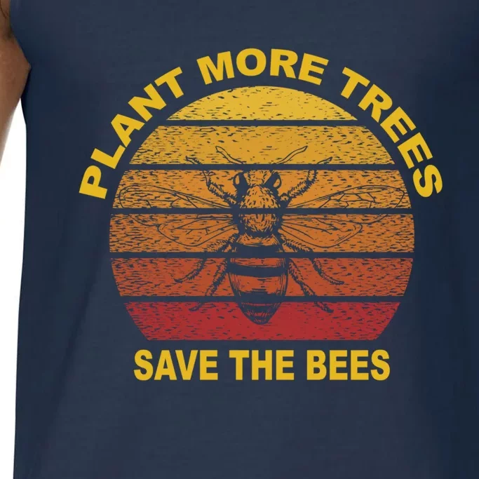 Earth Day Plant More Trees Save The Bees Clean The Seas Great Gift Comfort Colors® Tank Top