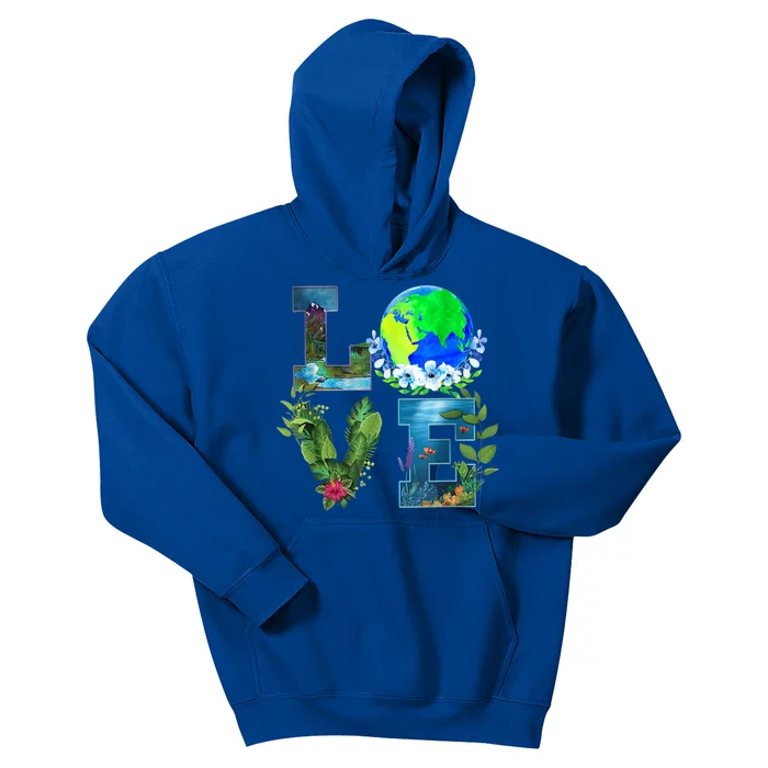 Earth Day Planet Anniversary Earth Day Everyday Funny Gift Kids Hoodie