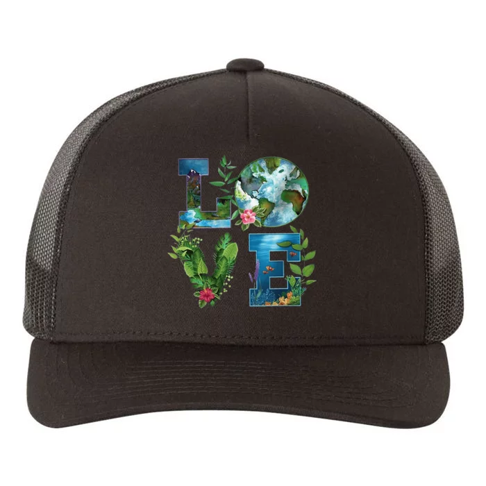 Earth Day Planet Anniversary Earth Day Everyday Yupoong Adult 5-Panel Trucker Hat