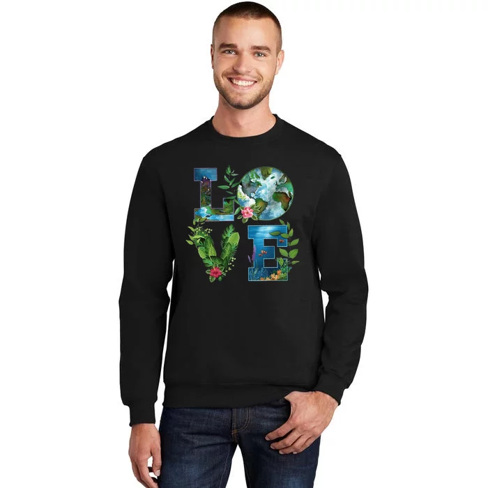 Earth Day Planet Anniversary Earth Day Everyday Sweatshirt