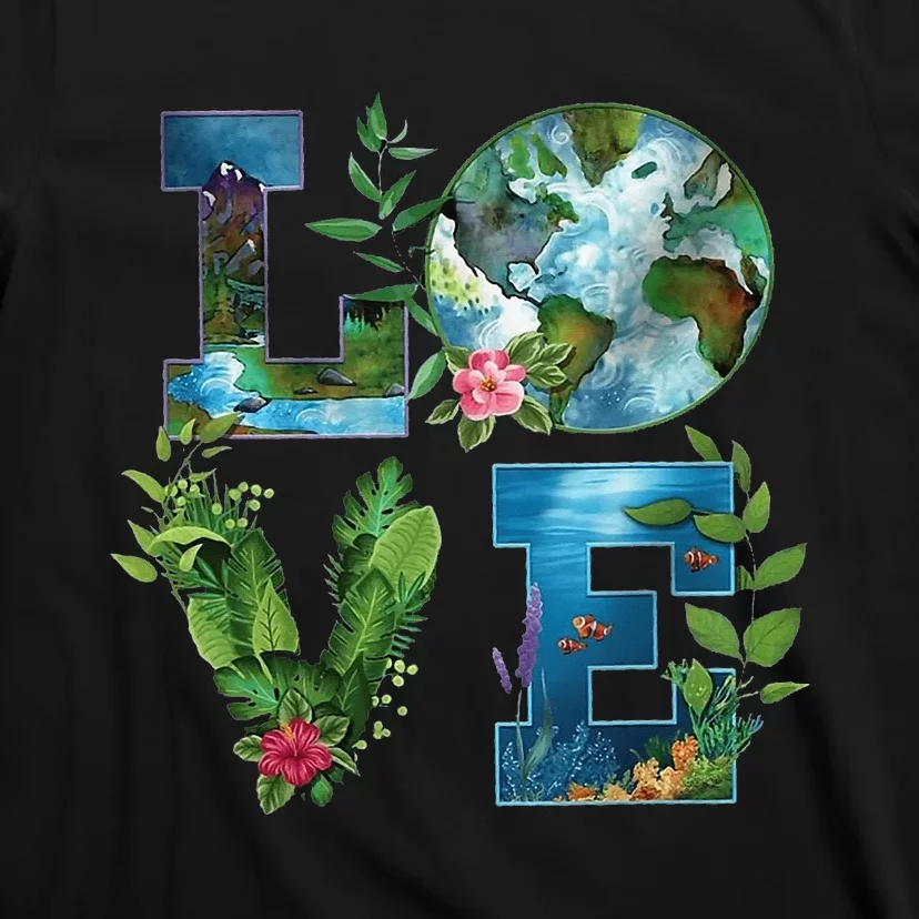 Earth Day Planet Anniversary Earth Day Everyday T-Shirt