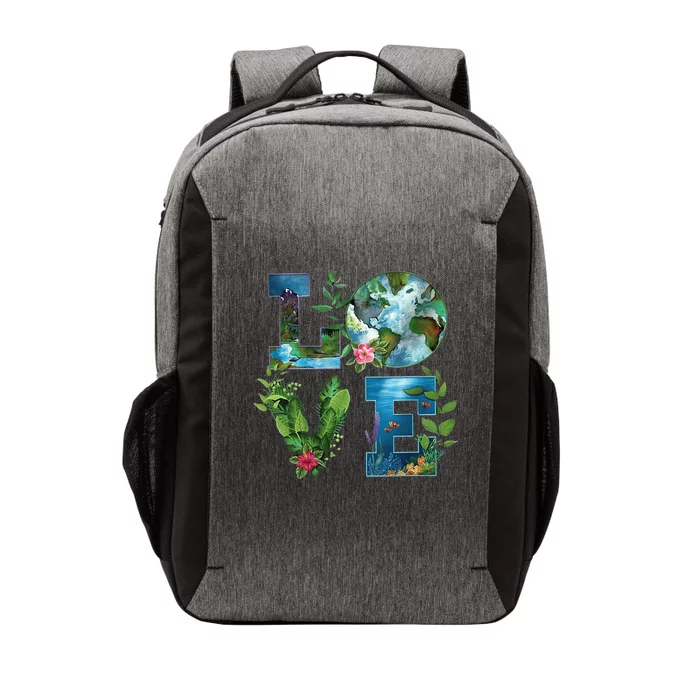 Earth Day Planet Anniversary Earth Day Everyday Vector Backpack