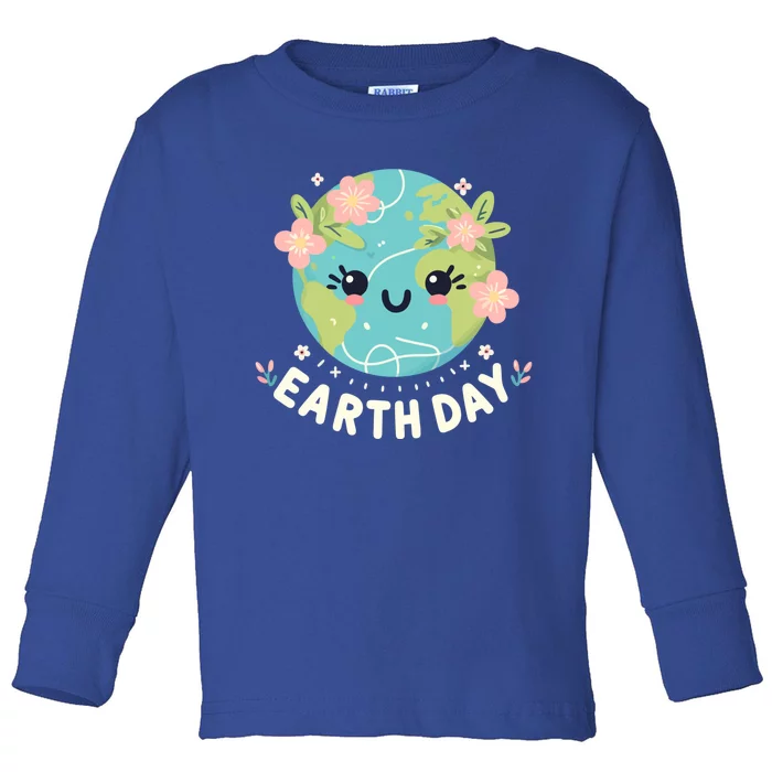 Earth Day Quote Collection Embrace NatureS Beauty Gift Toddler Long Sleeve Shirt