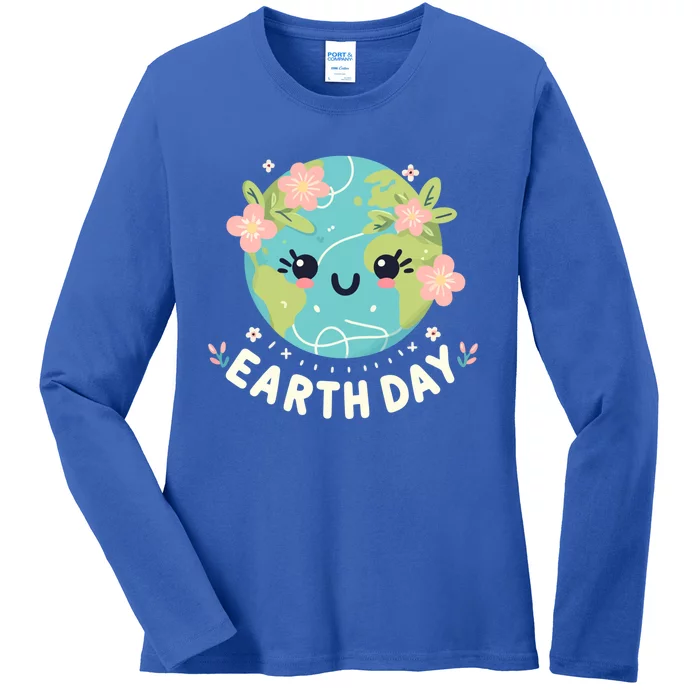 Earth Day Quote Collection Embrace NatureS Beauty Gift Ladies Long Sleeve Shirt