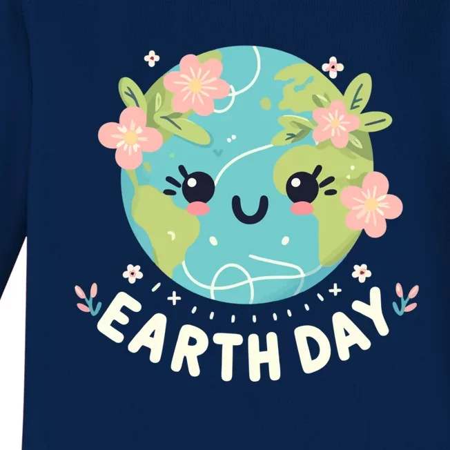 Earth Day Quote Collection Embrace NatureS Beauty Gift Baby Long Sleeve Bodysuit