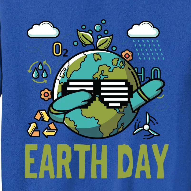 Earth Day Rocks Dabbing Dance Protect Our Earth Gift Sweatshirt