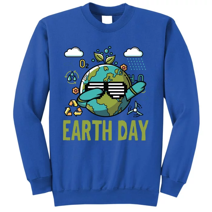 Earth Day Rocks Dabbing Dance Protect Our Earth Gift Sweatshirt