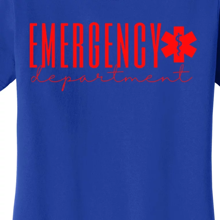 Emergency Departt Room Er Nurse Registered Gift Women's T-Shirt