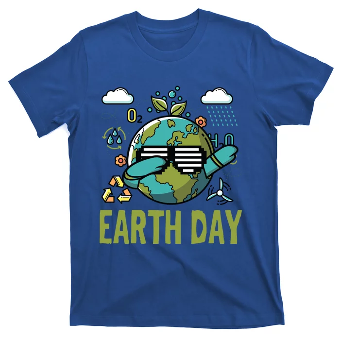 Earth Day Rocks Dabbing Dance Protect Our Earth Cute Gift T-Shirt