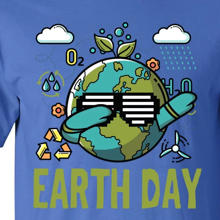 Earth Day Rocks Dabbing Dance Protect Our Earth Cute Gift Tall T-Shirt