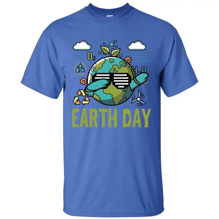 Earth Day Rocks Dabbing Dance Protect Our Earth Cute Gift Tall T-Shirt