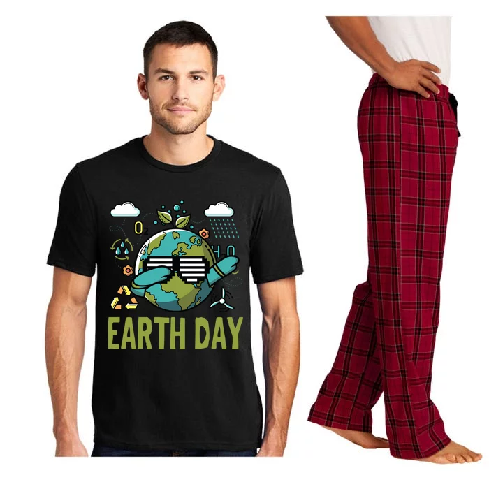 Earth Day Rocks Dabbing Dance Protect Our Earth Gift Pajama Set