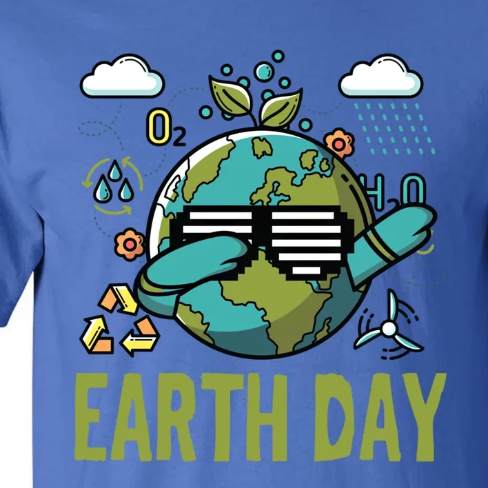 Earth Day Rocks Dabbing Dance Protect Our Earth Gift Tall T-Shirt