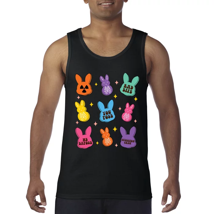 Easter Day Radiologist Xray Rad Life You Pose We Expose Tank Top