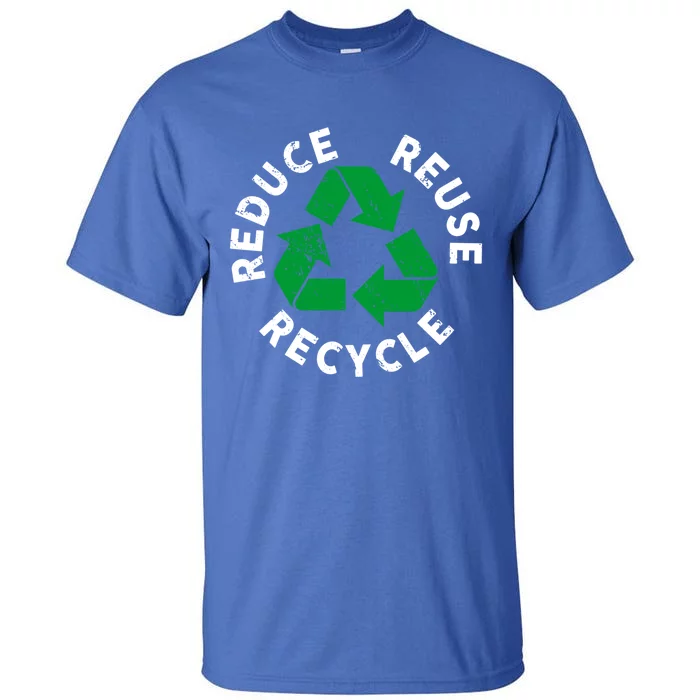 Earth Day Reduce Reuse Recycle Awesome Recycling Gift Tall T-Shirt