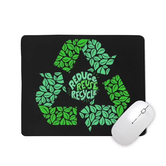 Earth Day Recycle Logo Vintage Recycling Gift Mousepad