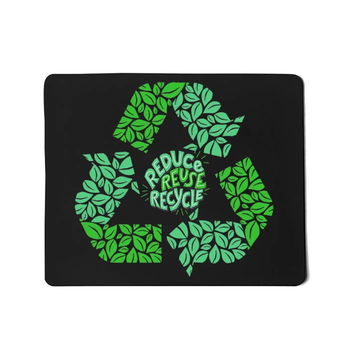 Earth Day Recycle Logo Vintage Recycling Gift Mousepad