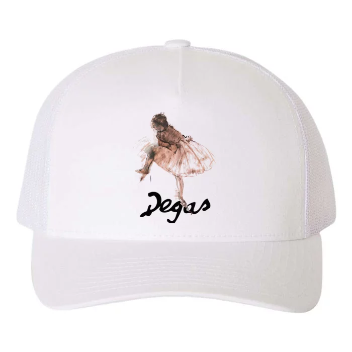 Edgar Degas Study Of A Ballet Dancer Yupoong Adult 5-Panel Trucker Hat