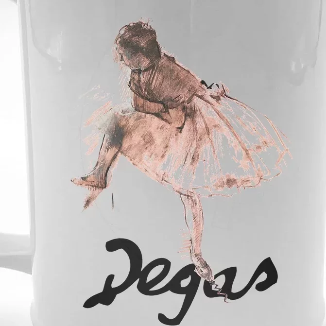 Edgar Degas Study Of A Ballet Dancer Front & Back Beer Stein