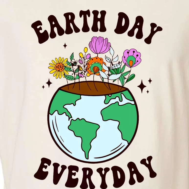 Earth Day Save Our Home Plant More Trees Go Planet Garment-Dyed Women's Muscle Tee